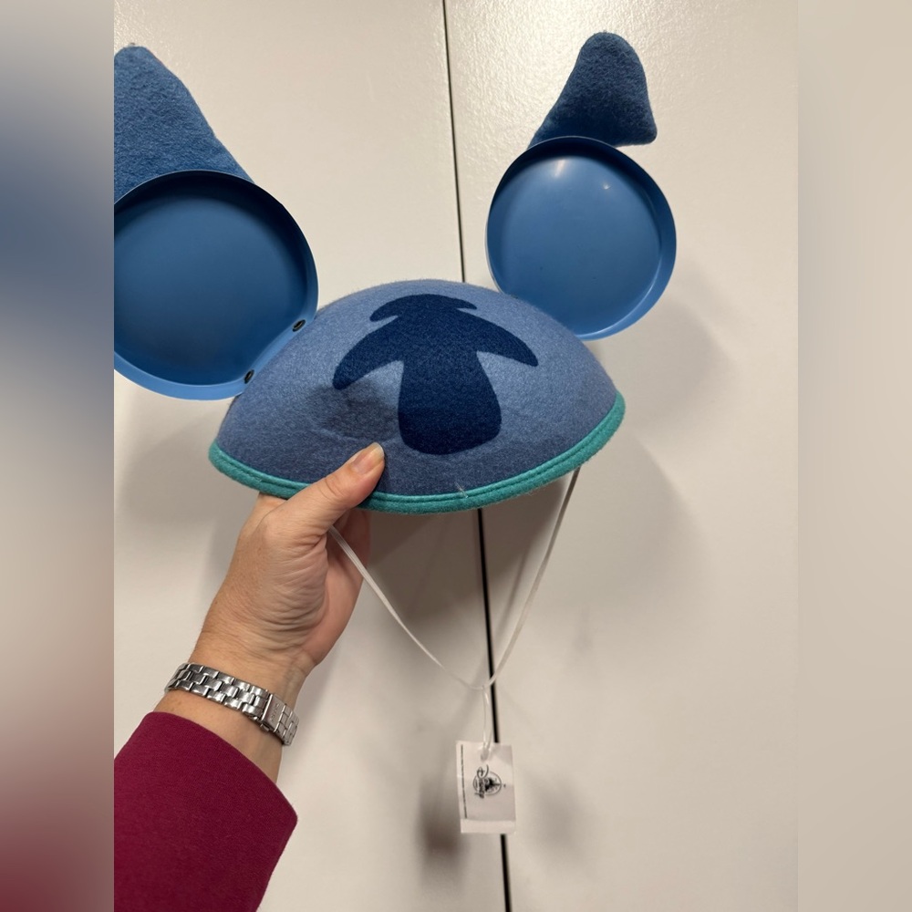 DISNEY PARKS Stitch Hat Adult Character Ears Costume Accessory NWT - gift - Picture 2 of 4